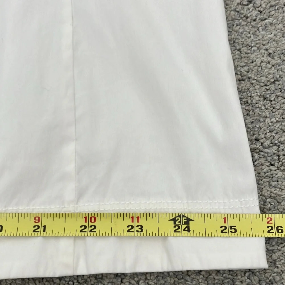 Lafayette 148 White Sleeveless Split-neck Top size XXL - Picture 8 of 11